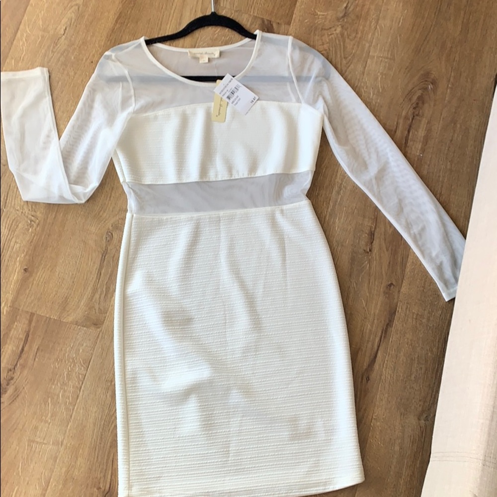 White dress